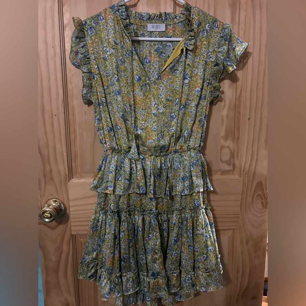Reset dress bought at boutique, size small, worn a few times and so cute